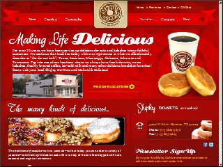 Web site http://www.shipleydonuts.com/&opi=79508299, Shipley Do-Nuts